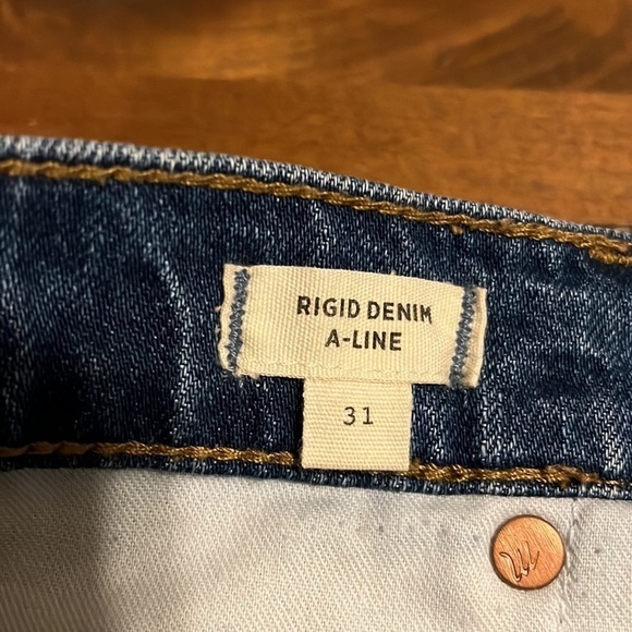 MADEWELL Rigid Denim skirt - Picture 4 of 6